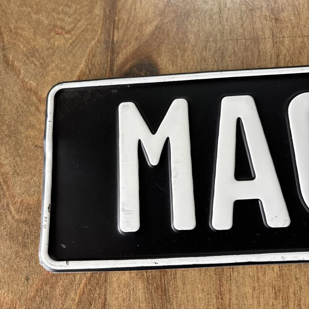 Mackenzie Name European Style License Plate 